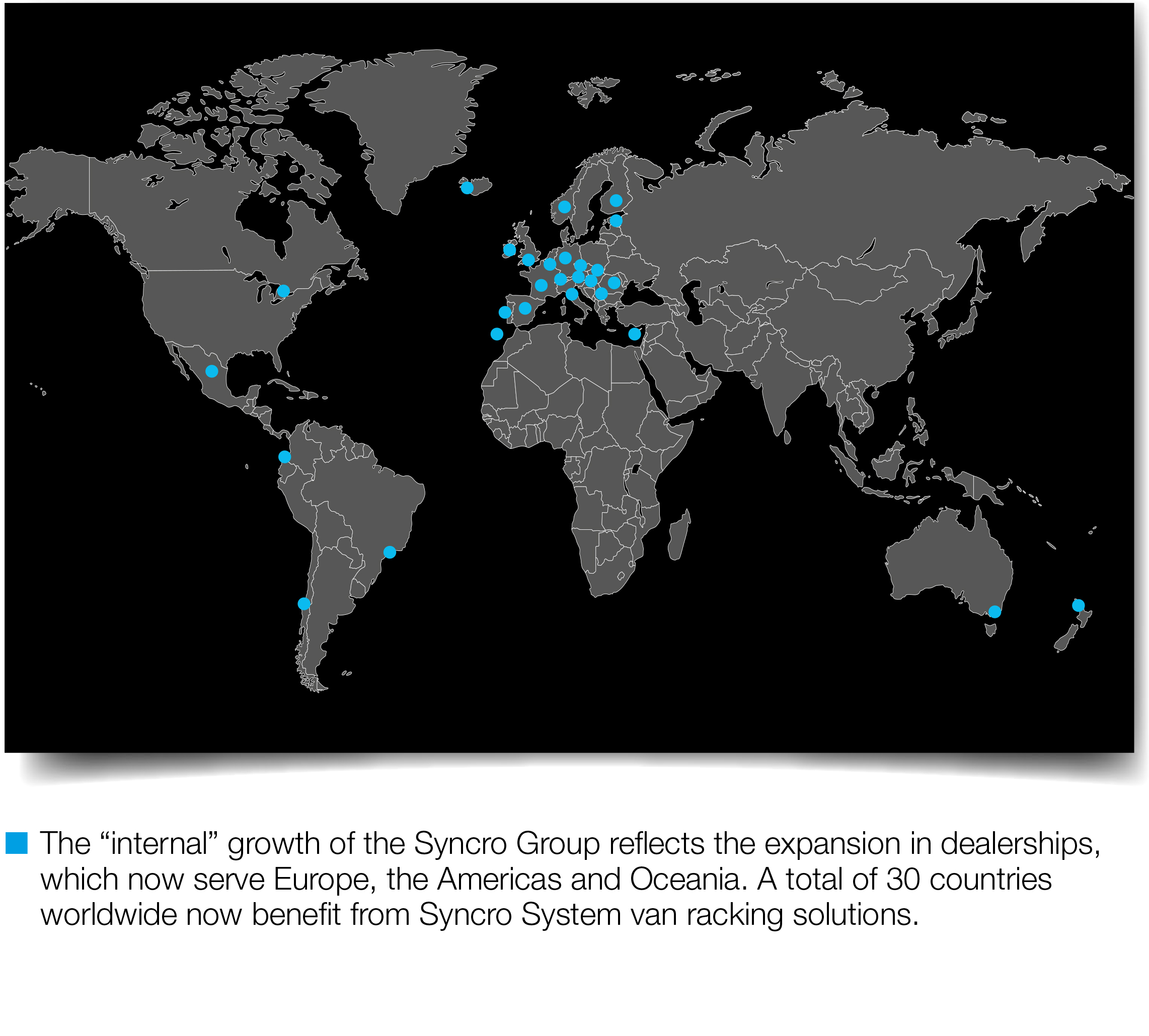 map Syncro System Slovenia